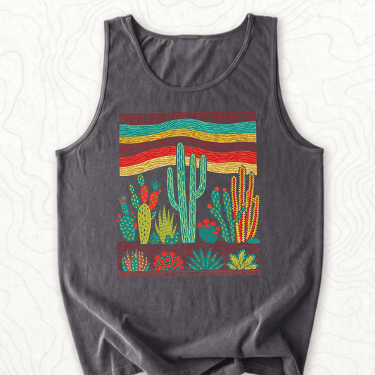Desert Cactus Tank Top - Pepper