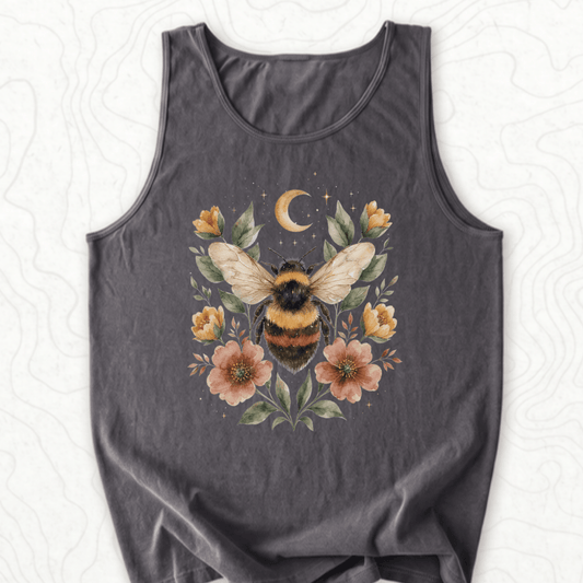 Floral Bumblebee Tank Top - Pepper