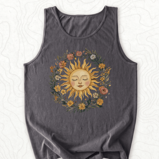 Floral Sun Tank Top - Pepper