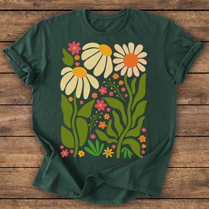 Whimsical Wildflowers T-shirt