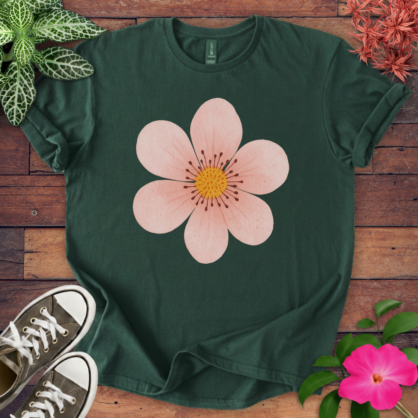 Watercolor Flower T-shirt