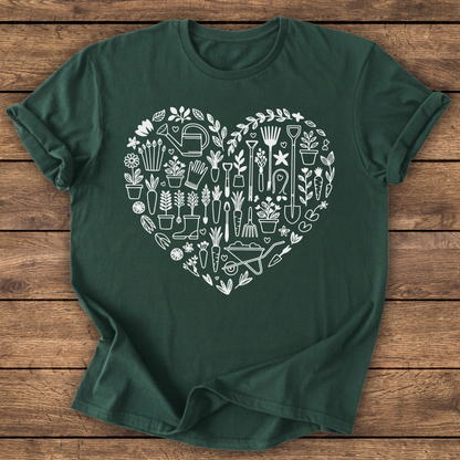Heart of Gardening T-shirt