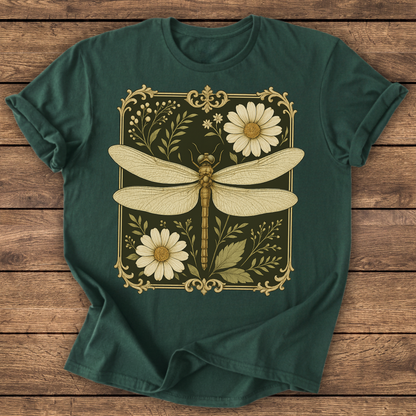 Dragonfly Floral T-shirt