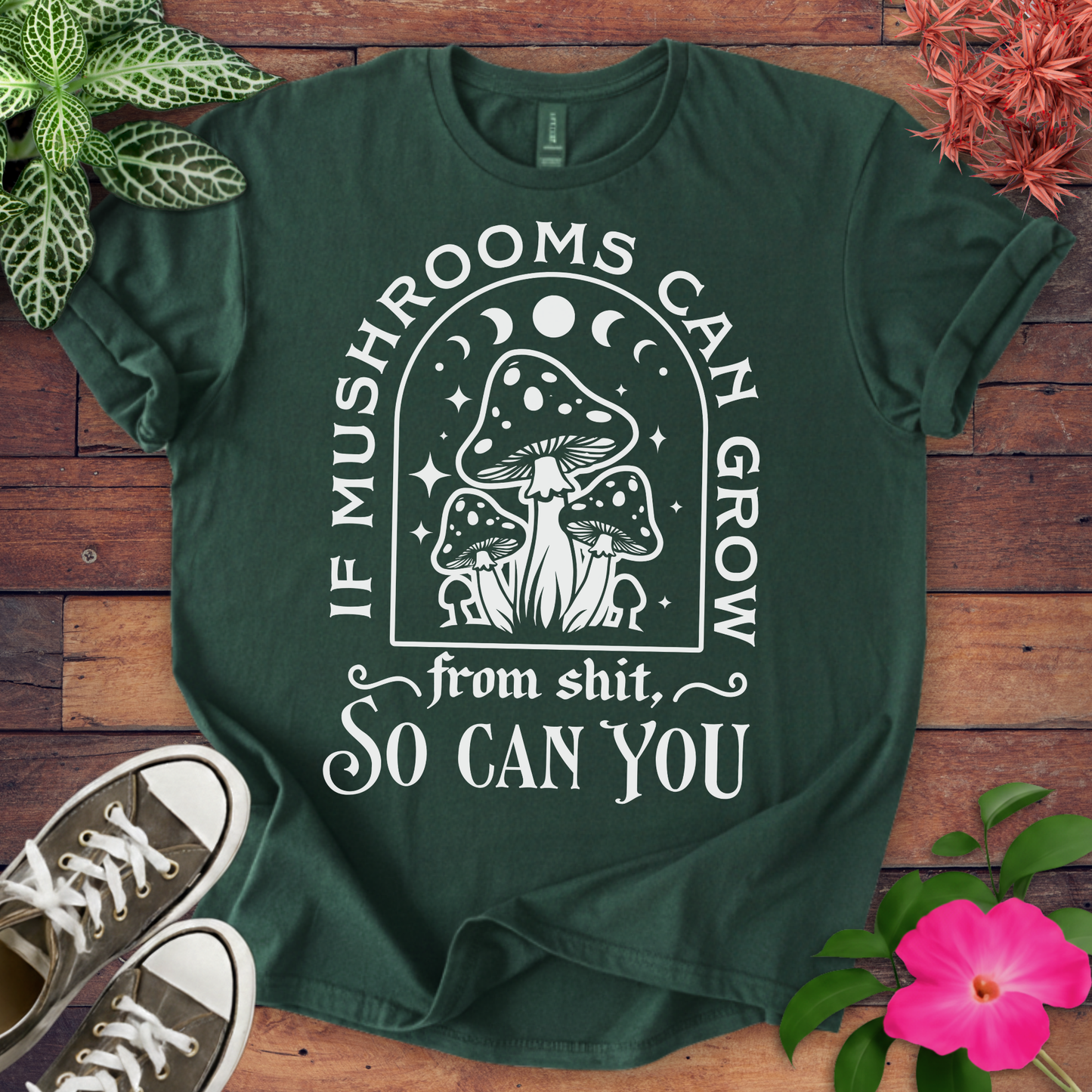 Mushroom Motivation T-shirt