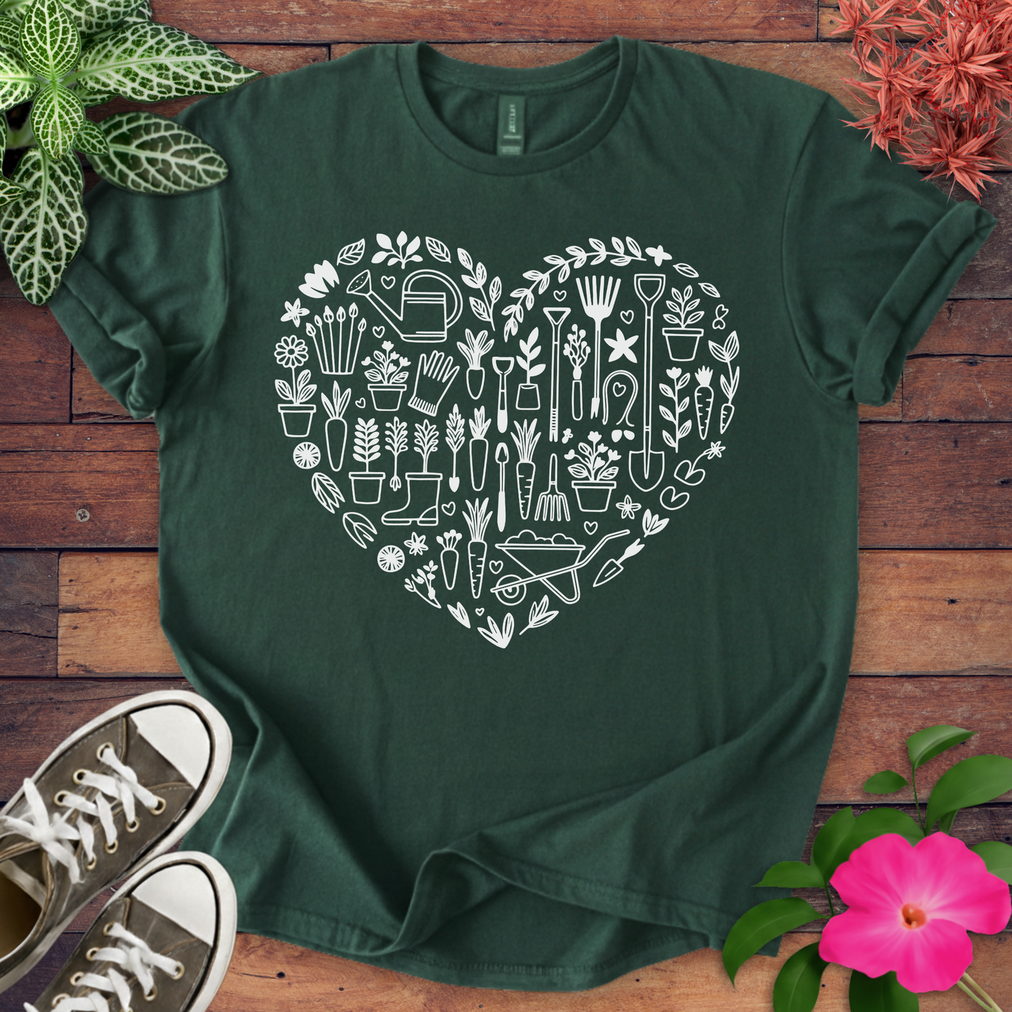 Heart of Gardening T-shirt