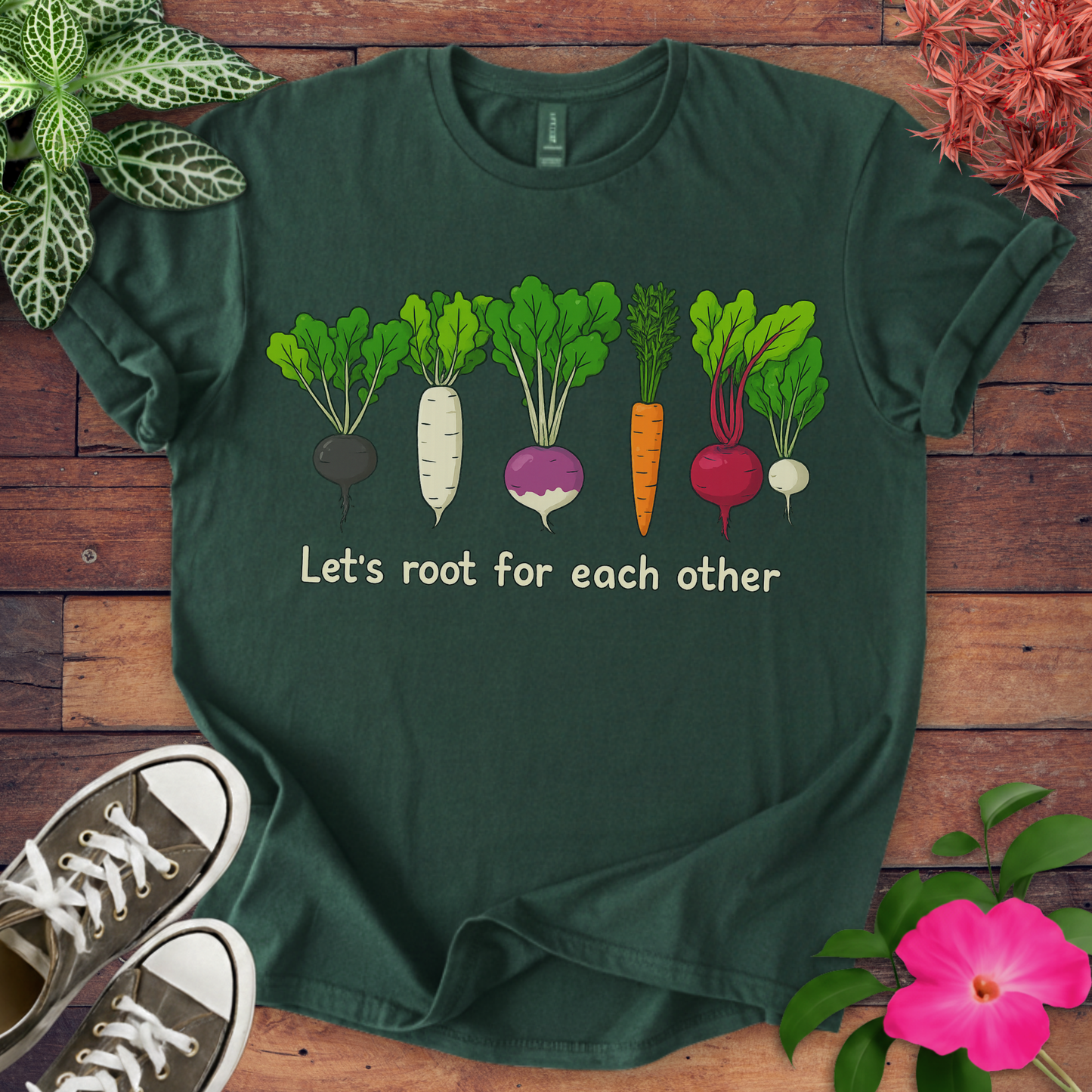 Let's Root T-shirt