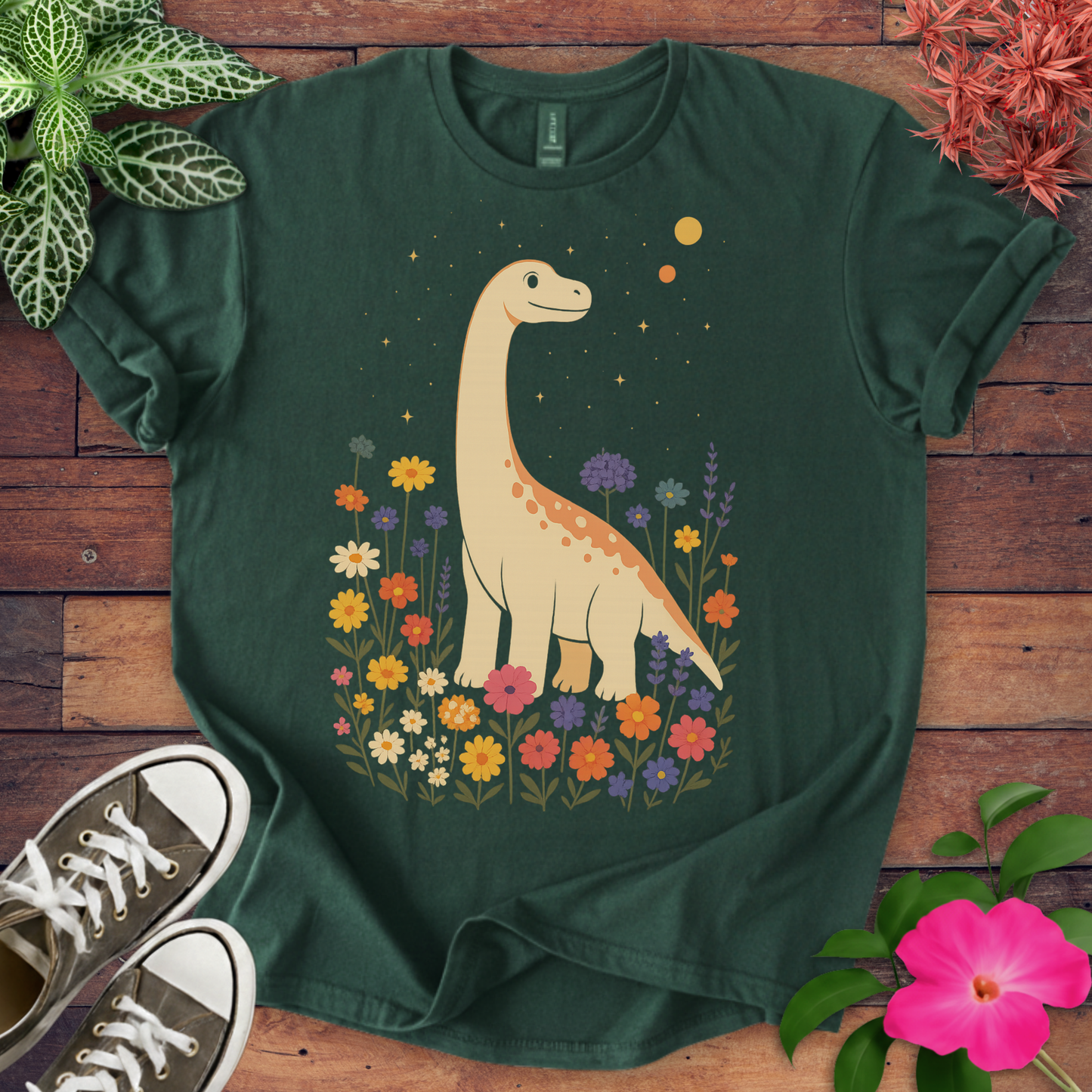Dinosaur Garden T-shirt