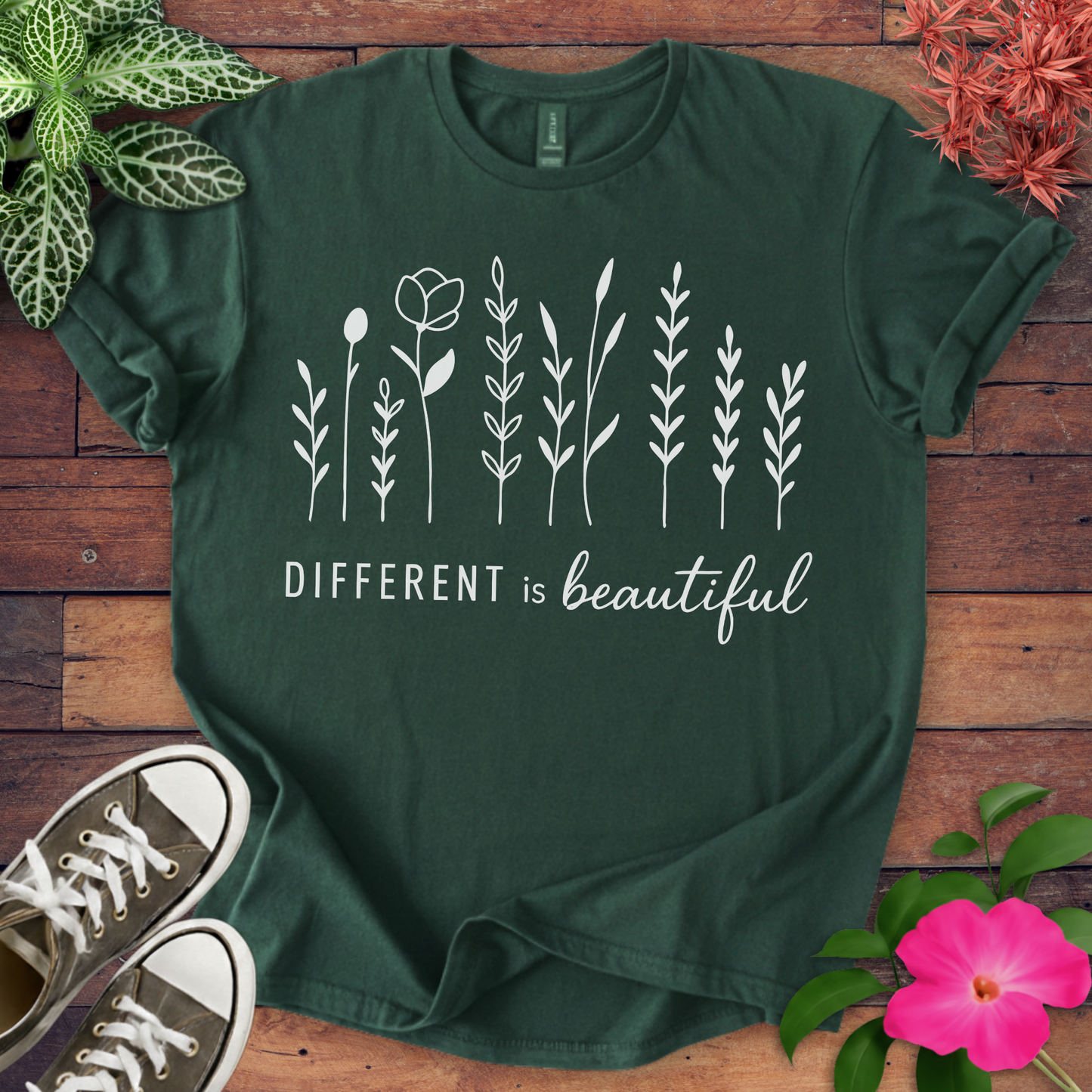 Different Is Beautiful T-shirt