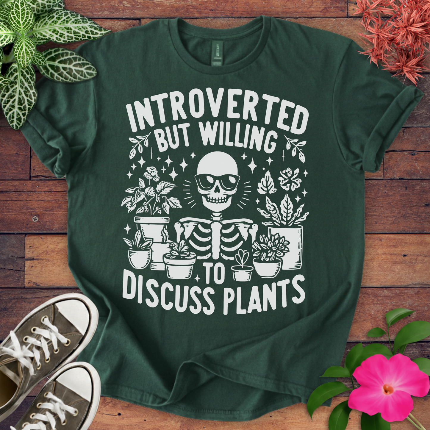 Introverted Plant Lover T-shirt