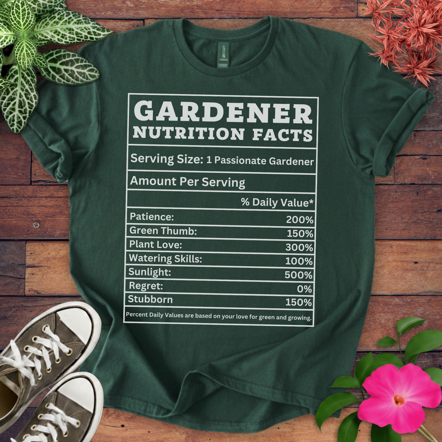 Gardener Facts T-shirt