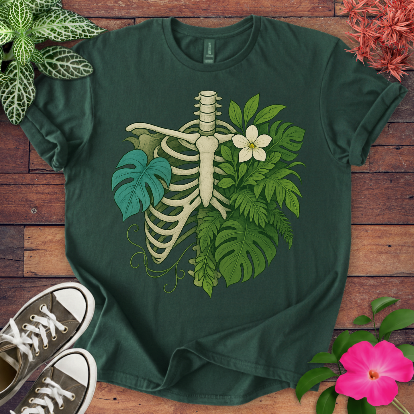 Ribcage Botanica T-shirt