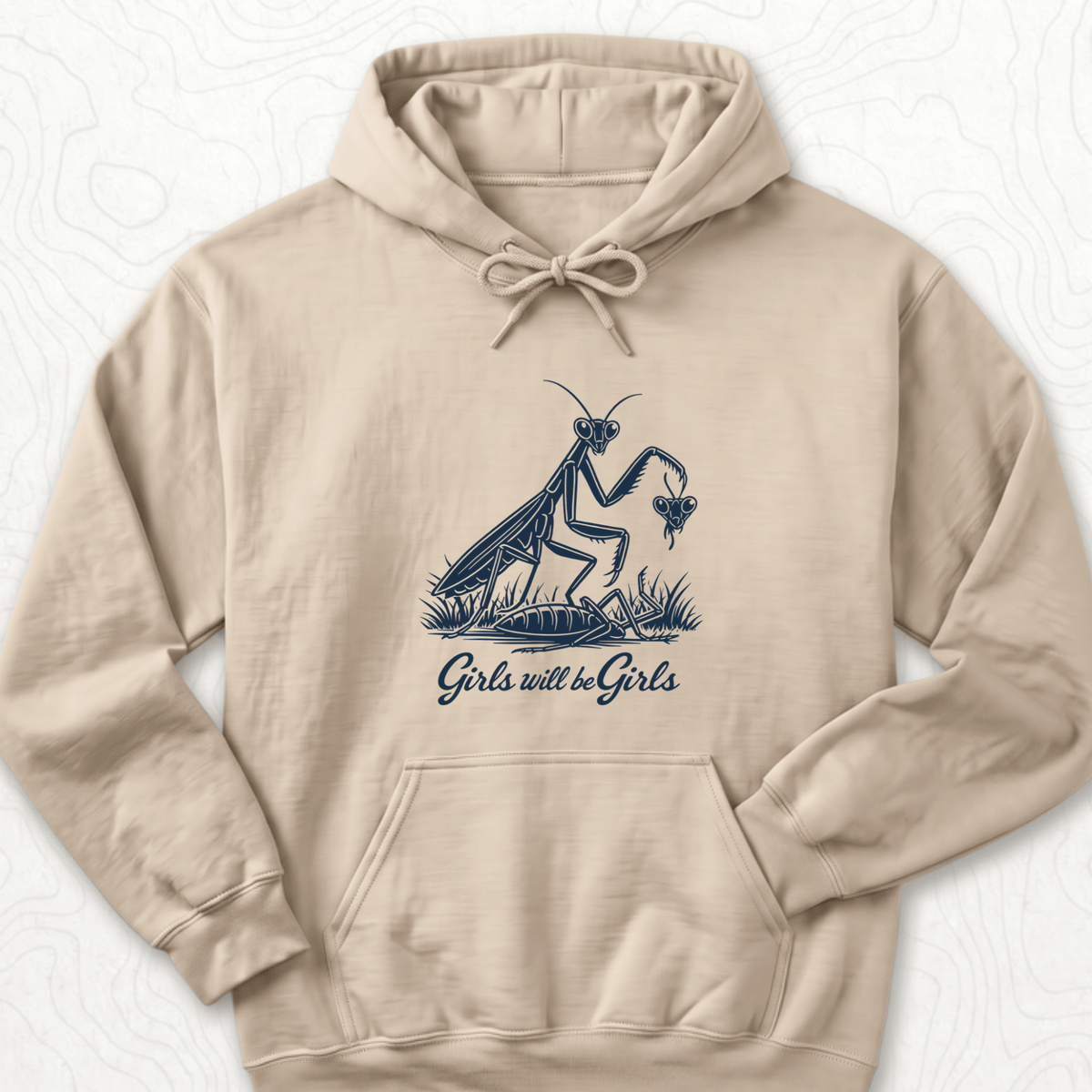 Girls Will Be Girls Hoodie - Sand