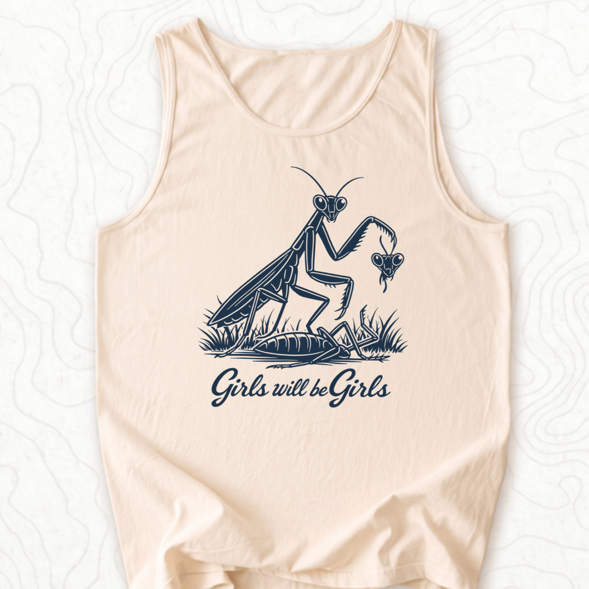 Girls Will Be Girls Tank Top - Ivory