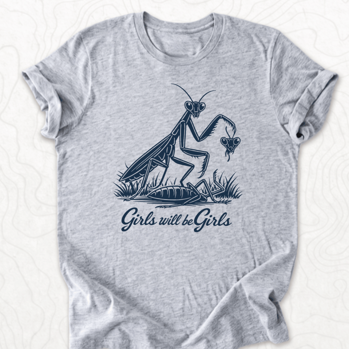 Girls Will Be Girls Tee - Athletic Heather