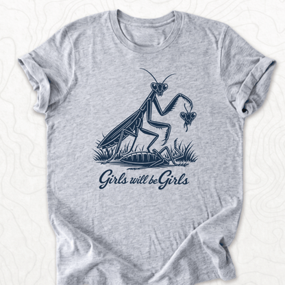 Girls Will Be Girls Tee - Athletic Heather