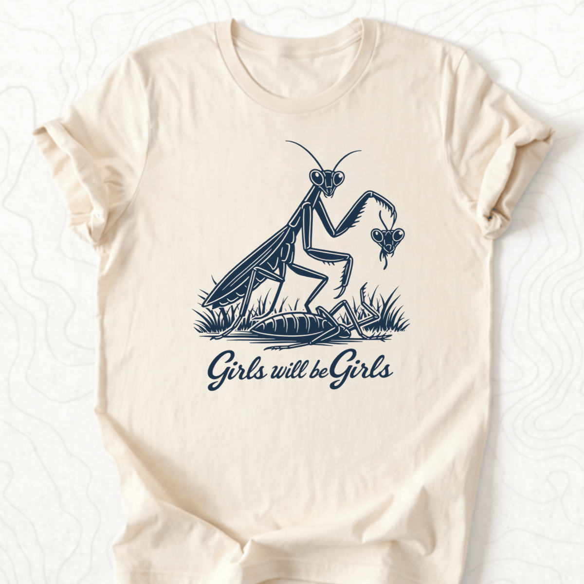 Girls Will Be Girls Tee - Natural