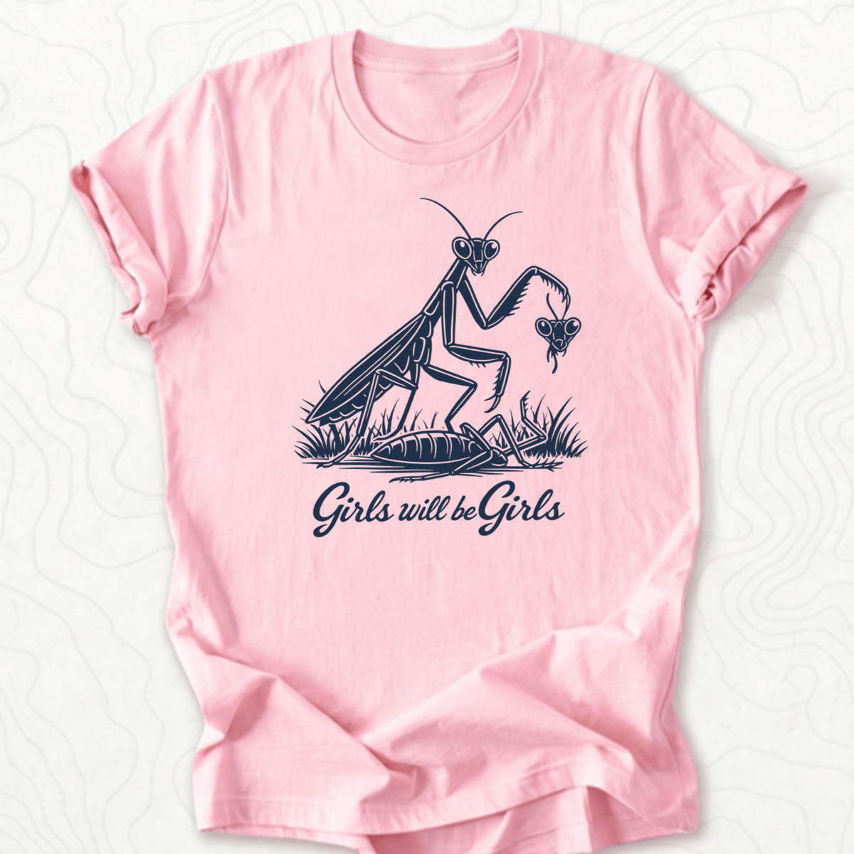 Girls Will Be Girls Tee - Pink