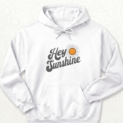 Hey Sunshine Hoodie - White