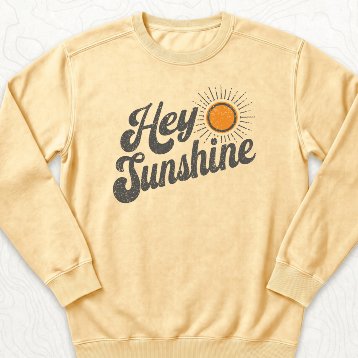 Hey Sunshine Sweatshirt - Butter