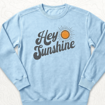 Hey Sunshine Sweatshirt - Chambray