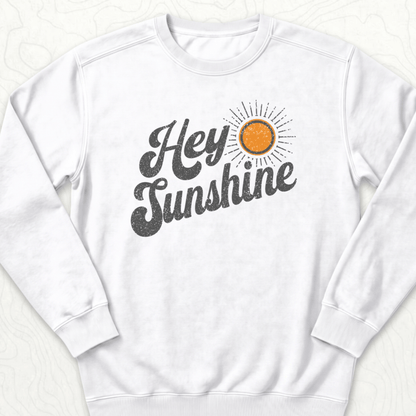 Hey Sunshine Sweatshirt - White