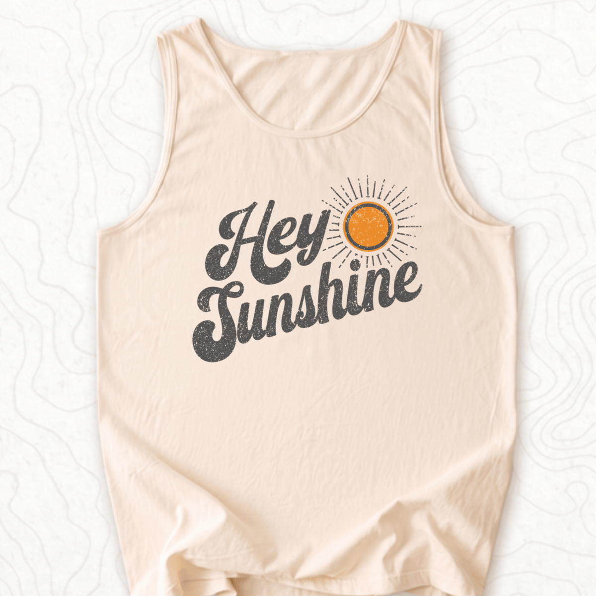 Hey Sunshine Tank Top - Ivory