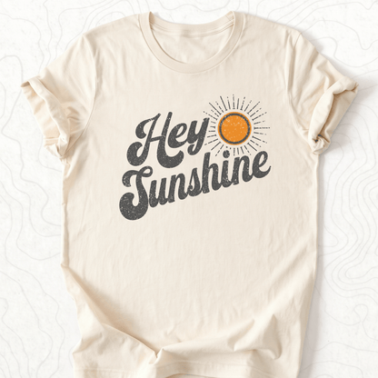 Hey Sunshine Tee - Natural
