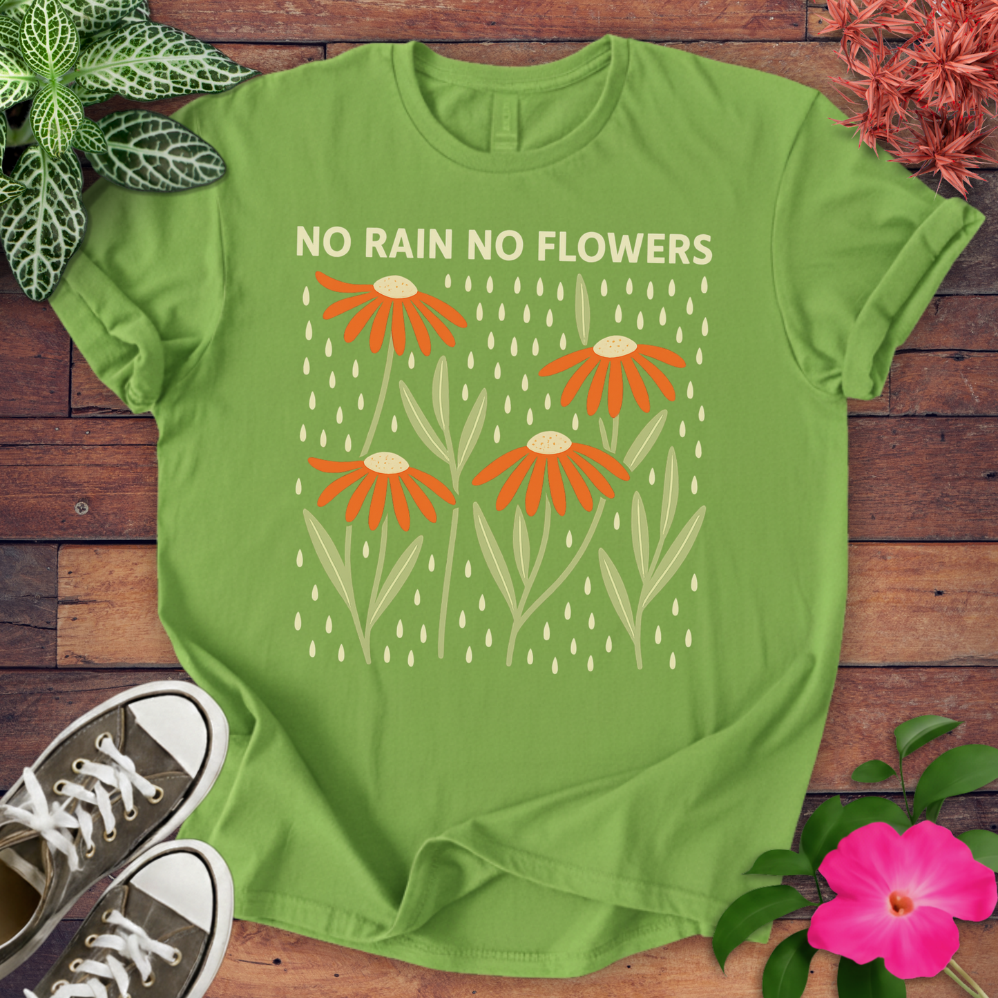 No Rain Flowers T-shirt