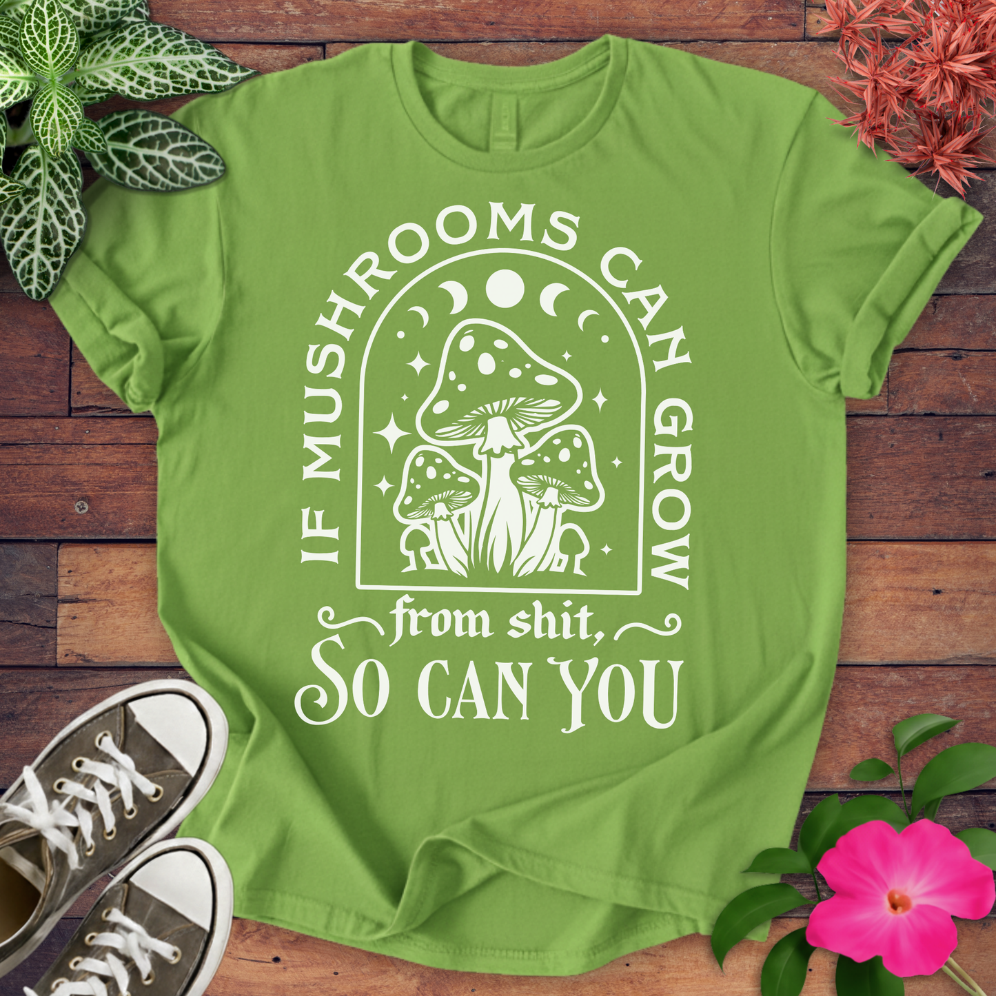 Mushroom Motivation T-shirt
