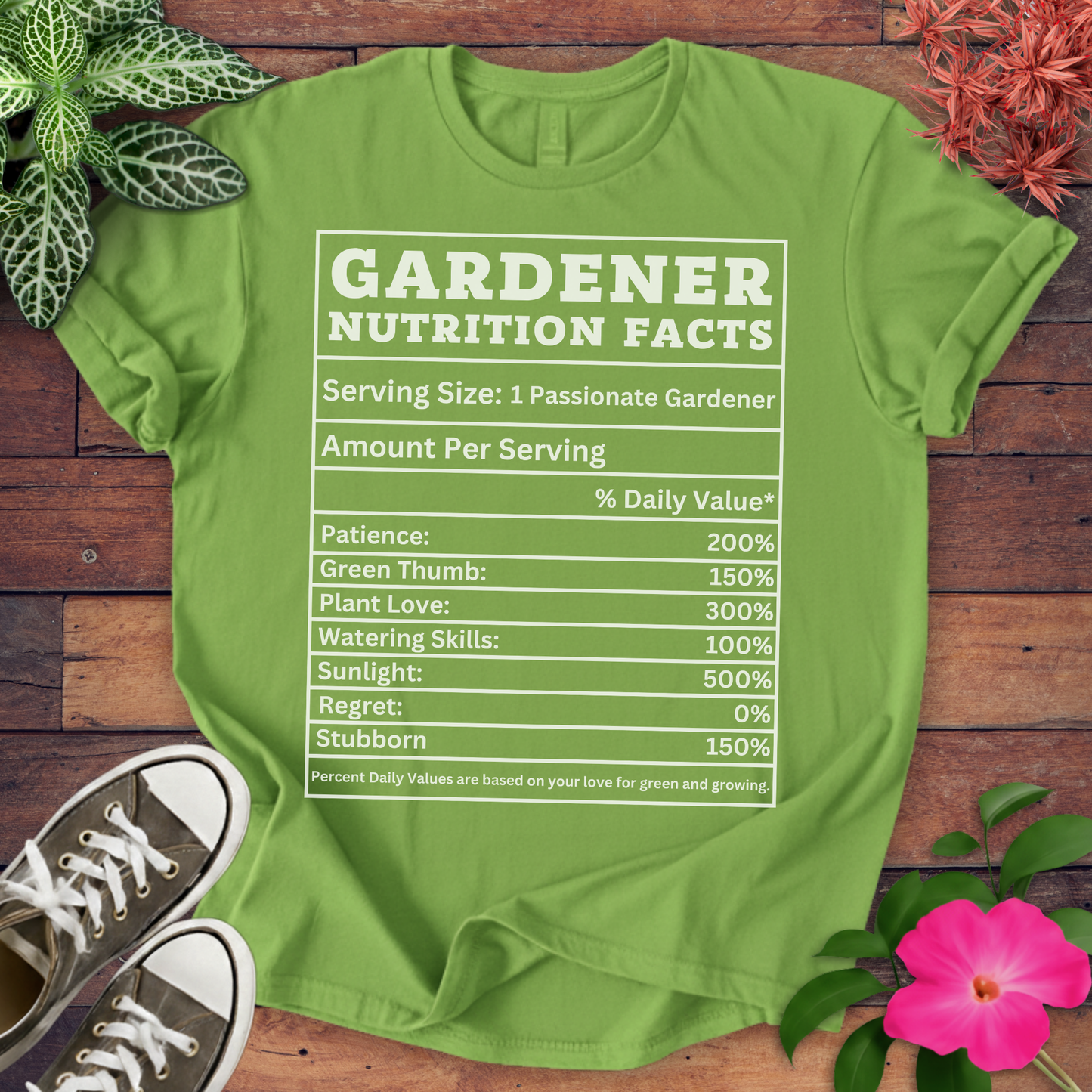 Gardener Facts T-shirt