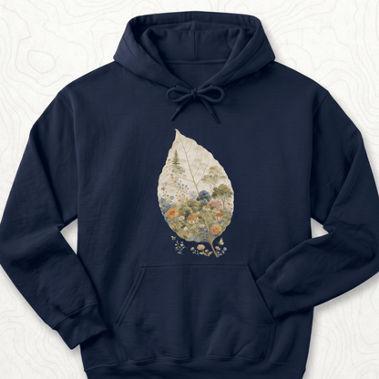 Leaf Village Hoodie - Navy
