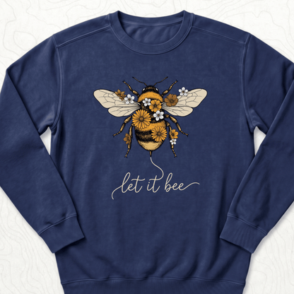 Let It Bee Sweatshirt - True Navy