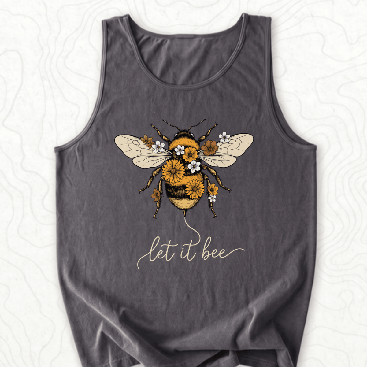 Let It Bee Tank Top - Pepper