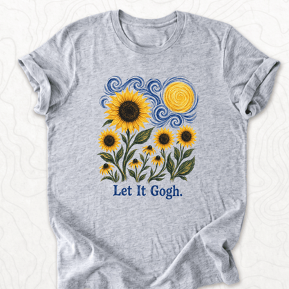 Let It Gogh Tee - Athletic Heather