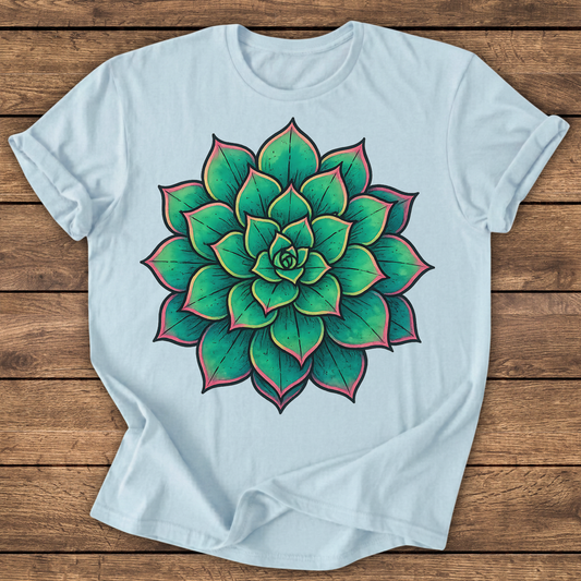 Vibrant Succulent T-shirt