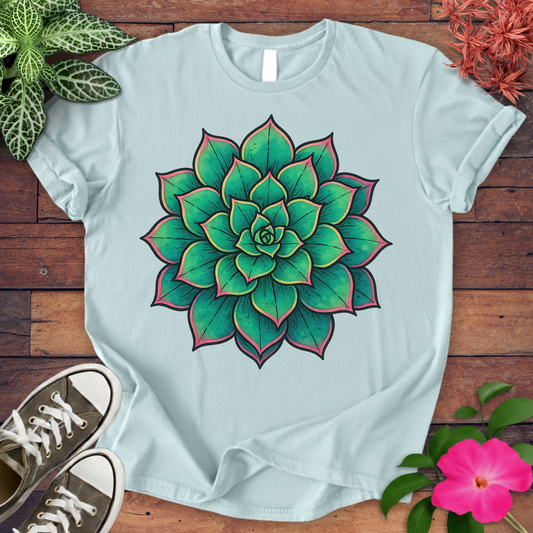 Vibrant Succulent T-shirt