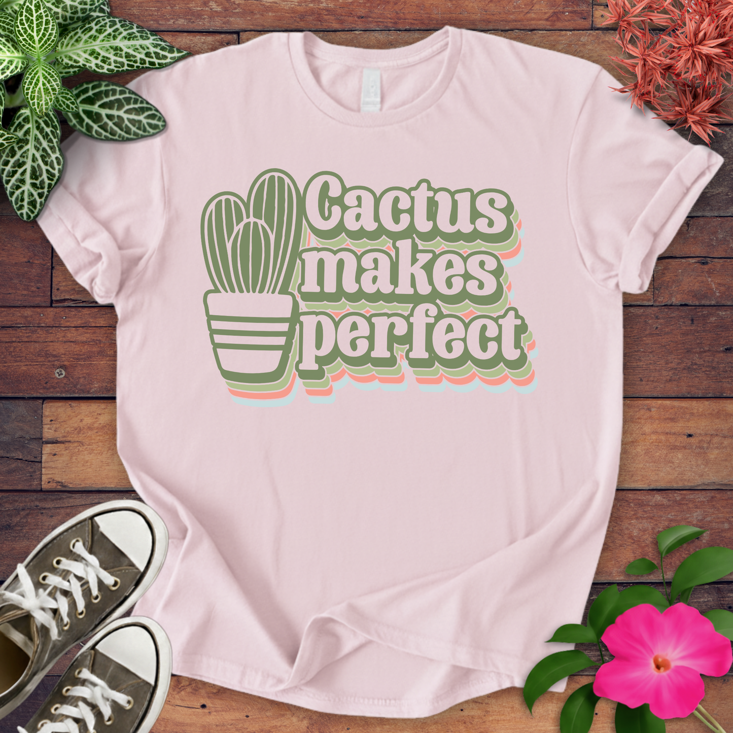 Cactus Makes Perfect T-shirt