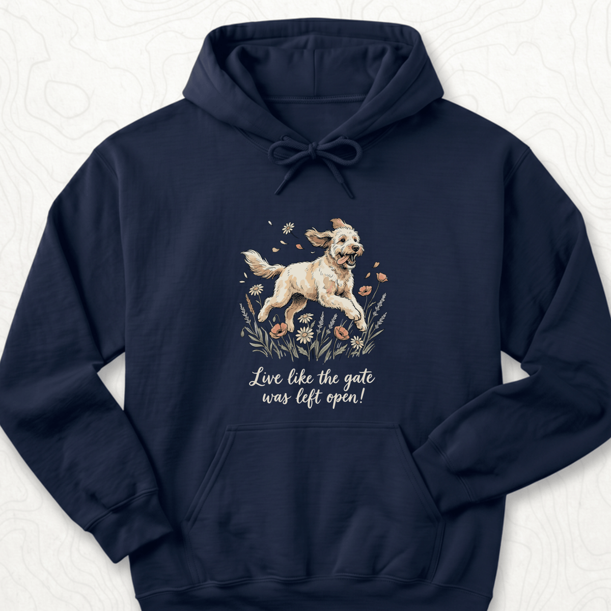 Live Like Hoodie - Navy
