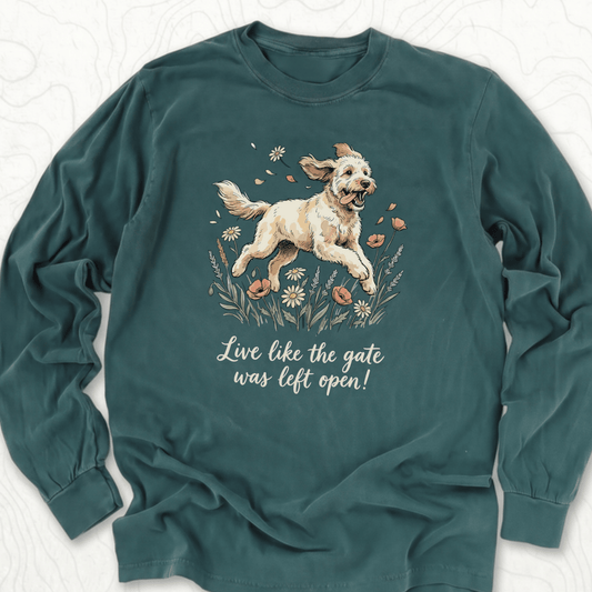 Live Like LS T-shirt - Blue Spruce