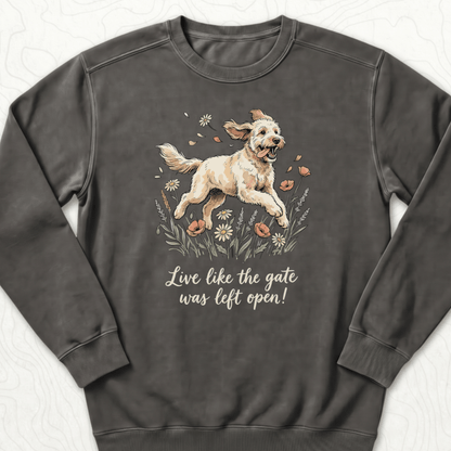 Live Like Sweatshirt - Pepper