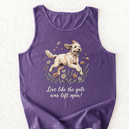 Live Like Tank Top - Grape