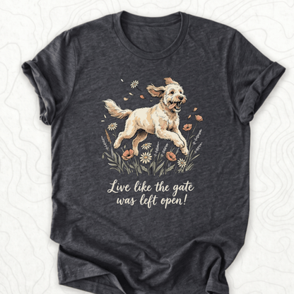 Live Like Tee - Dark Grey Heather