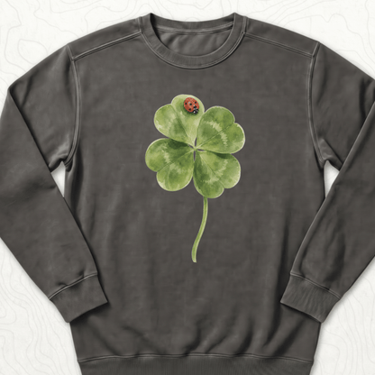 Lucky Clover Sweatshirt - Pepper