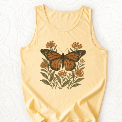 Monarch Butterfly Tank Top - Butter