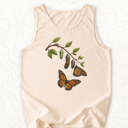 Monarch Metamorphosis Tank Top - Ivory