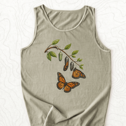 Monarch Metamorphosis Tank Top - Sandstone