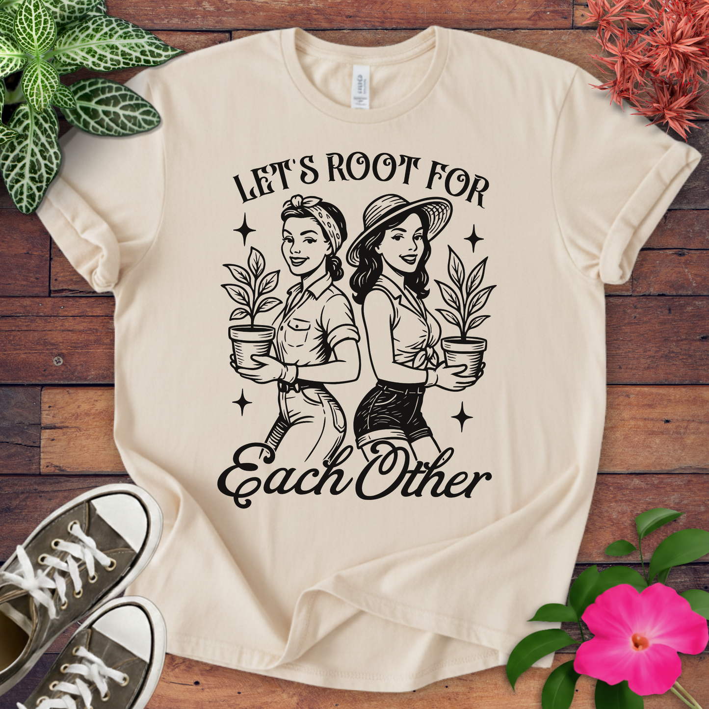 Let's Root T-shirt
