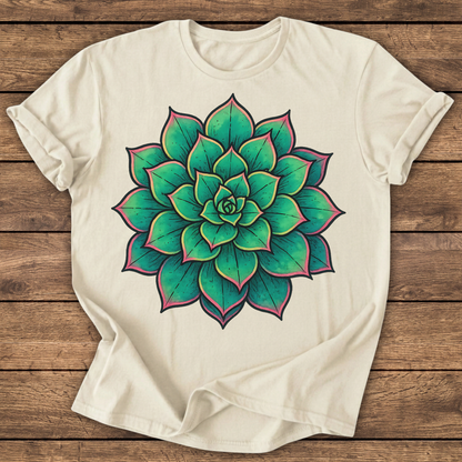 Vibrant Succulent T-shirt