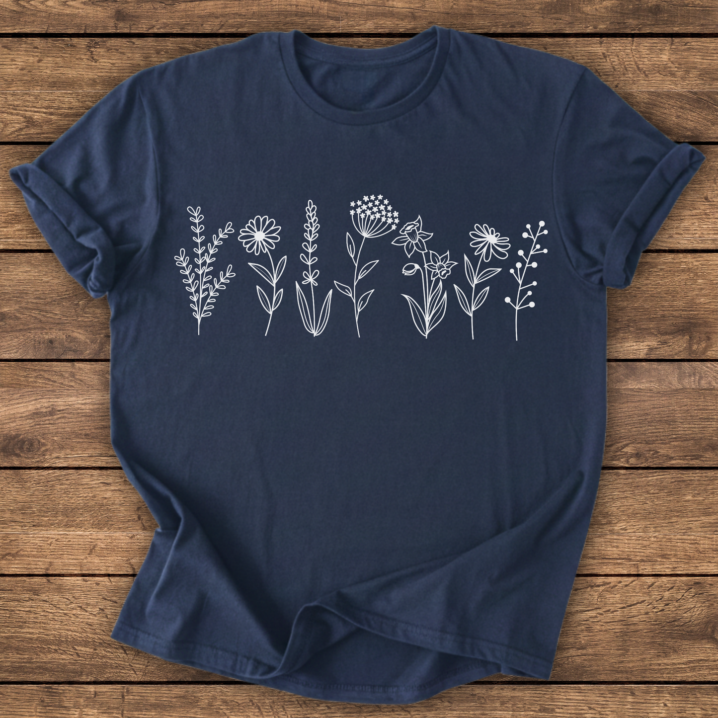 Wildflower Art T-shirt