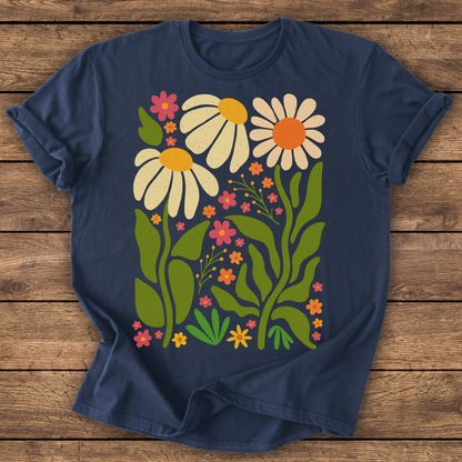 Whimsical Wildflowers T-shirt